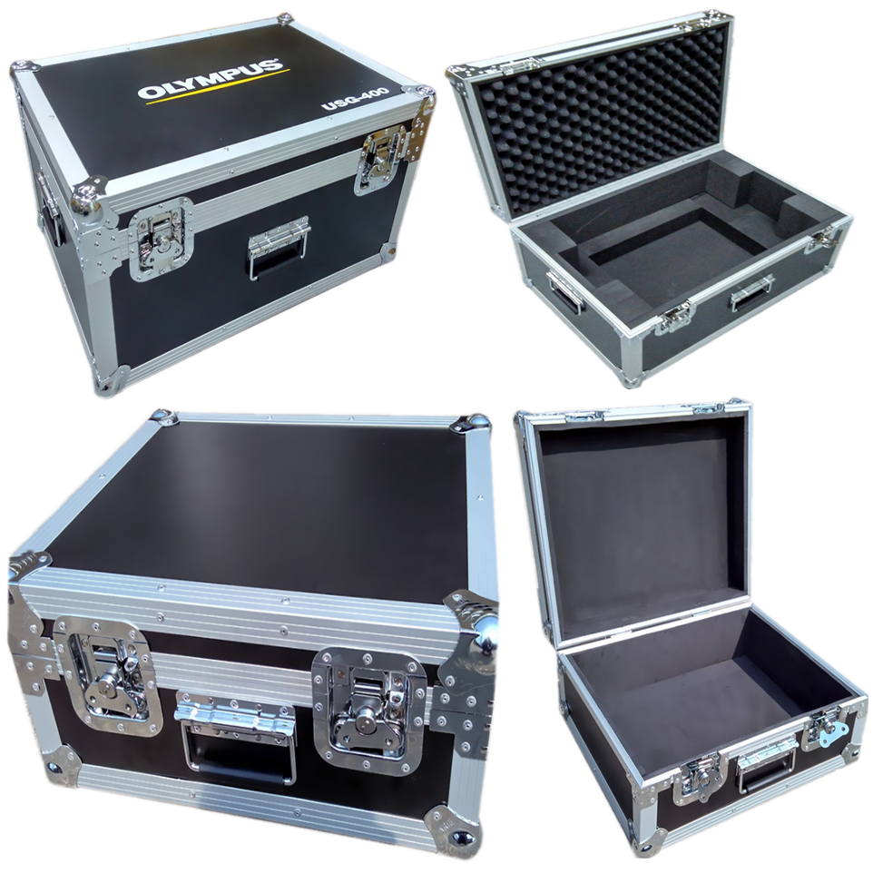 Heavy-Duty Aluminum Flight Case Foam Telescope Handle Road Ready Features-a Premium Hardware Tool Box Special Purpose Bags Cases