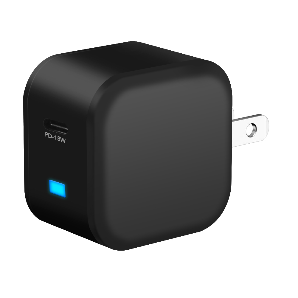 US Folding Plug Small Quick Mobile Phone Travel Wall Charger Pd20w Type c Wall Charger For Iphone 12 pro max