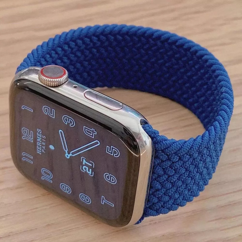 Нейлоновая оплетка Solo Loop для Apple Watch Band 6 5 3 полосы 44 мм 40 мм 38 мм 42 мм эластичный ремешок браслет для iWatch Series 6 5 4 2 1