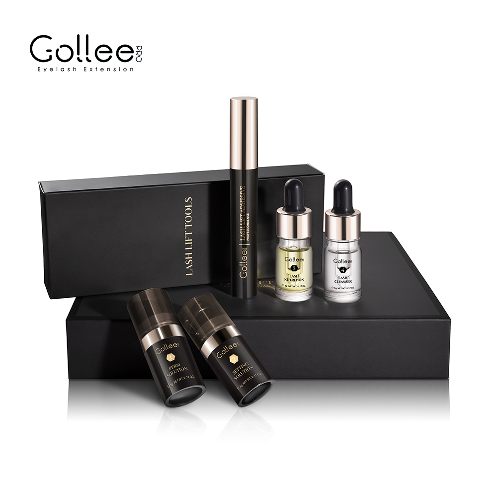 Набор инструментов для перманентной завивки ресниц Gollee OEM, профессиональный набор для перманентной завивки и перманентной завивки ресниц