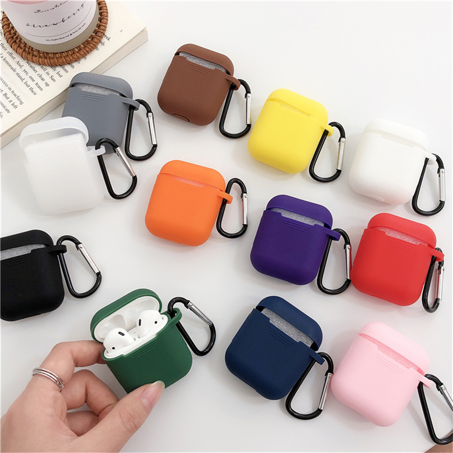 Мягкие силиконовые чехлы под заказ для Airpods 1/2, защитный чехол для беспроводных наушников AirPods, сумки для зарядных устройств