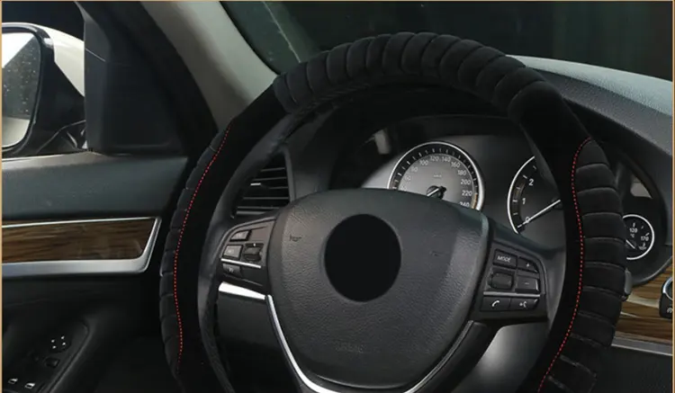 Hot Sale Best Quality Wholesale Plush Car Steering Wheel Cover Universal