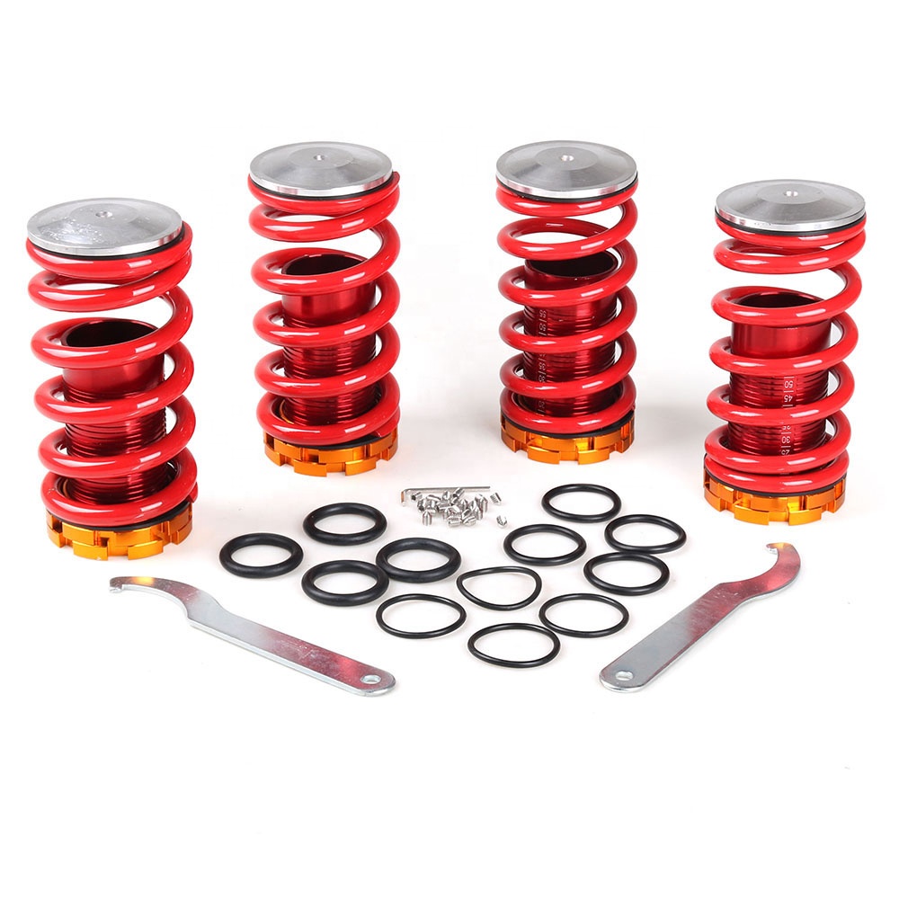 Алюминиевые пружины подвески Coilover, комплект пружин Coilover для Honda Civic 88-00