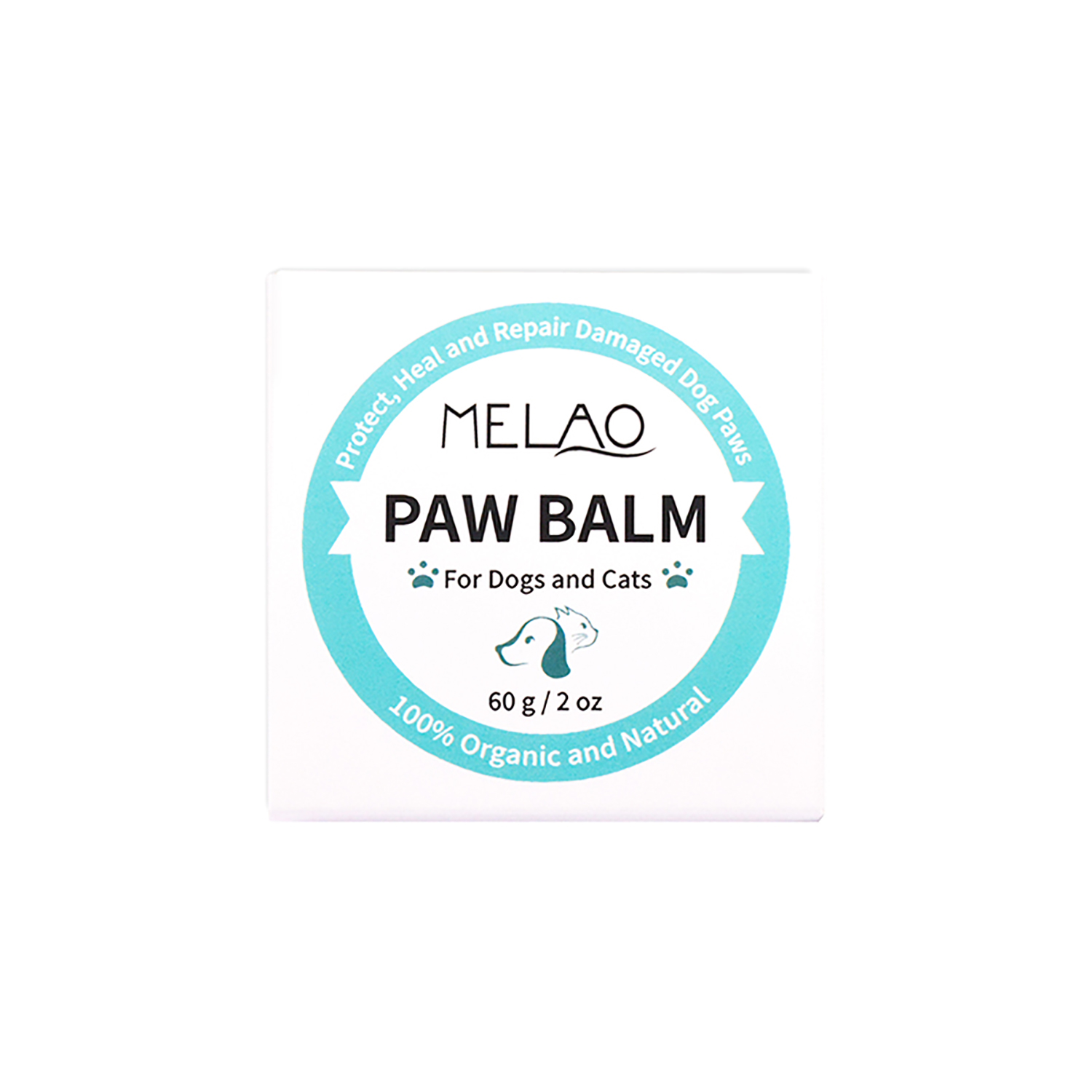 OEM/ODM Amazon Hot Selling private label wholesale organic 100% pet paw balm 60g