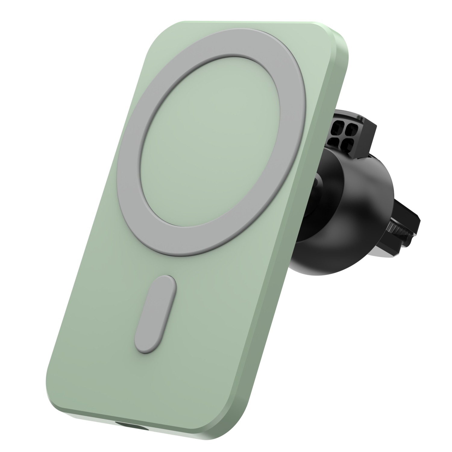 Fast Charging Portable Car Wireless Charger Pad 15W QI Fast Wireless Charger Holder Magnetic Charger For Iphone 12/XS/MAX