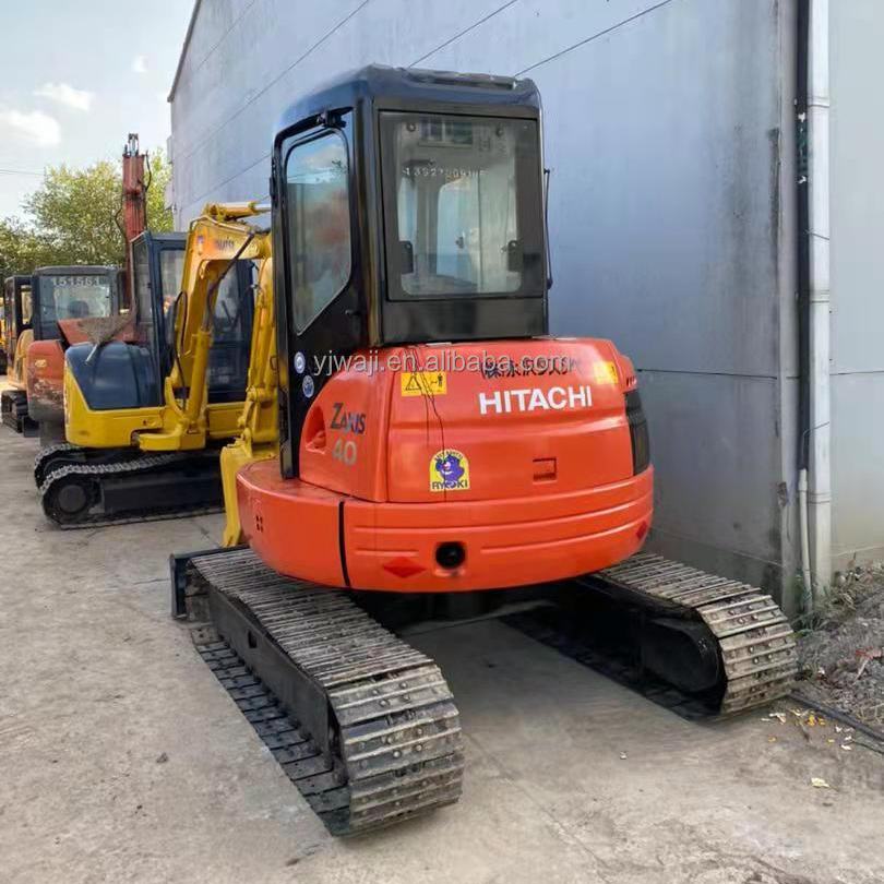 Экскаватор 4-Тонный hitachi ZX40Ucrawler, мини-экскаватор hitachi ZX40U, недорогой экскаватор б/у