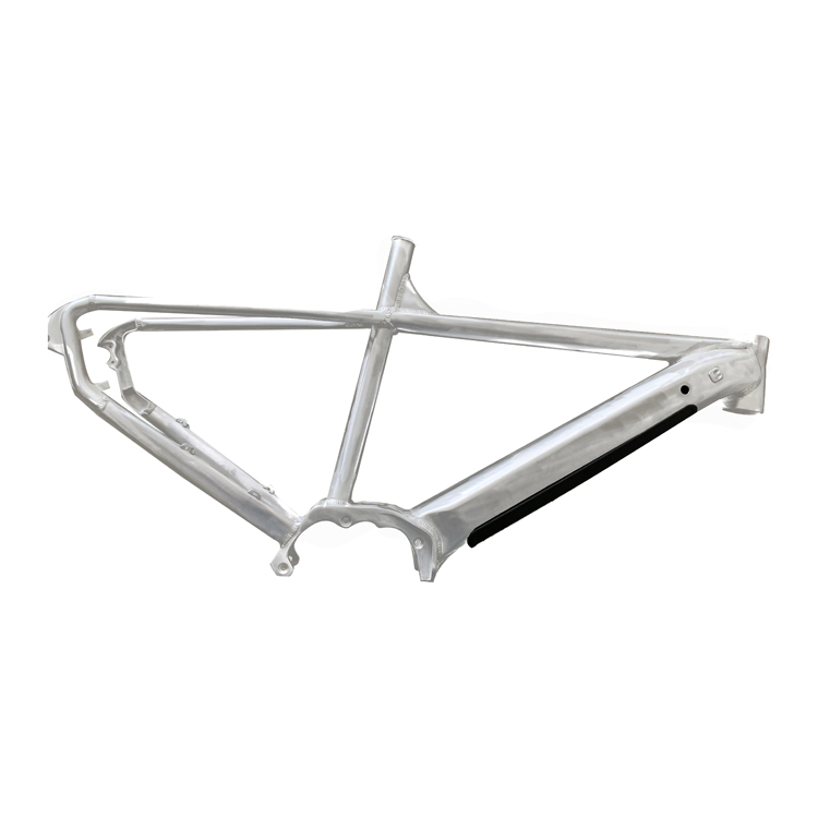 Aluminum alloy frame mid drive motor ebike folding fat electric bike frame motorized bicycles parts and accessories