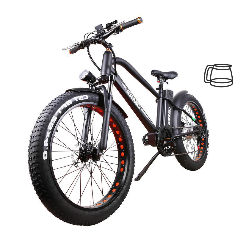 Китай (материк) 2020 зимние Байк, способный преодолевать Броды 250W/500W/750W 36 В, 48 В, с толстыми покрышками, фара для электровелосипеда в складной 20-дюймовый Электрический велосипед