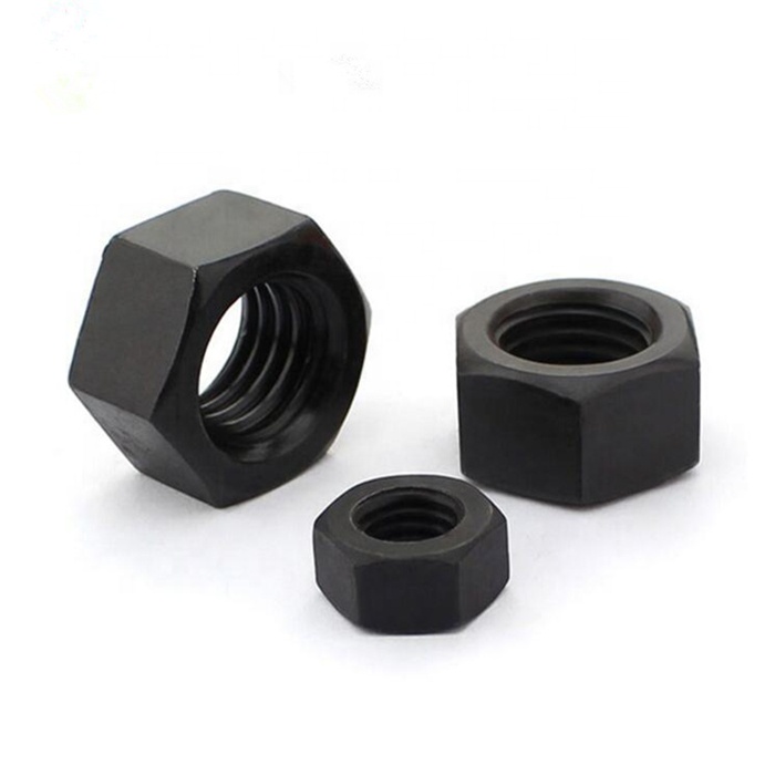 Высокопрочная Тяжелая Шестигранная гайка ASTM A194 GR.2H black CS