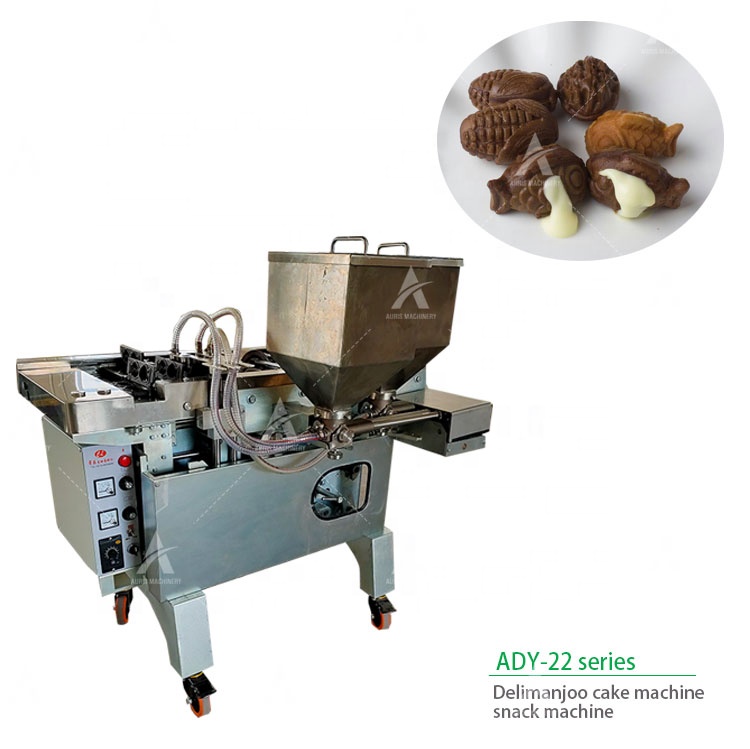 Automatic walnut cake forming fish shape delimanjoo machine Korean Fish Cake Machine Gas