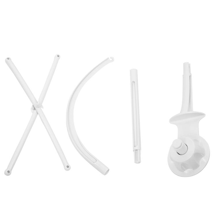 Hot Sell Crib Mobile Music Box Bracket Arm Plastic Holder Bed Bell For Baby Soothing Machine