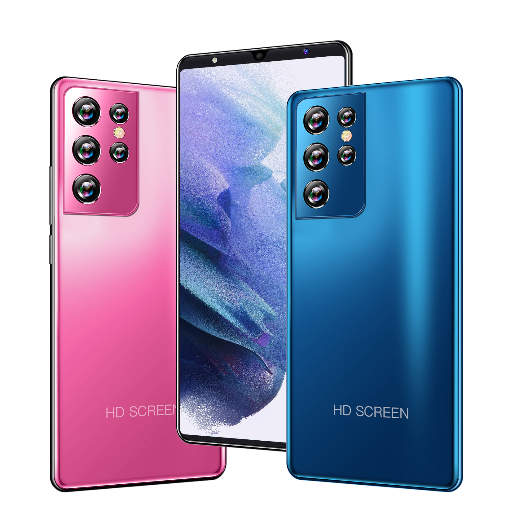 Оригинальный сенсорный экран S21Ultra разблокировка по лицу и отпечатку пальца Смартфон Android 10,0 мобильные телефоны