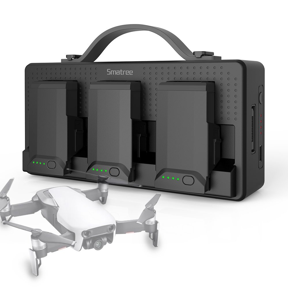 Портативная зарядная станция Smatree, совместима с аккумуляторами DJI Mavic Air, мощностью 158 Вт/ч