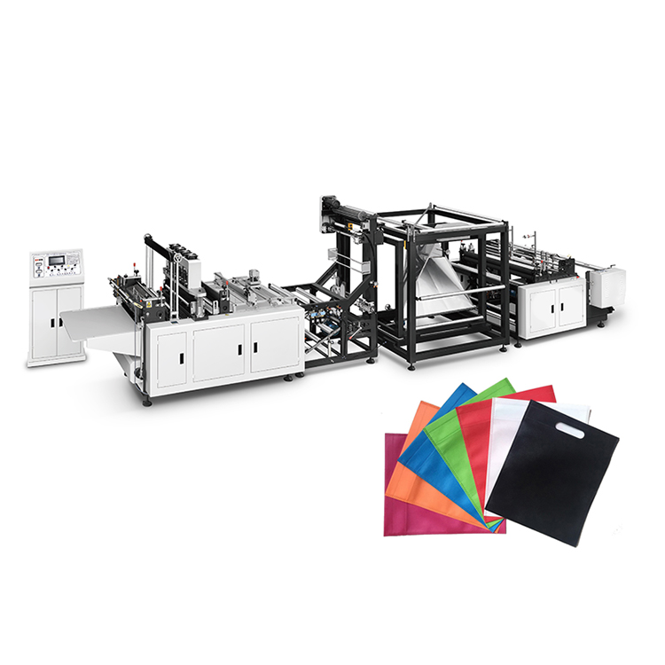 fully automatic b700 d-cut non woven shopping bag making machine