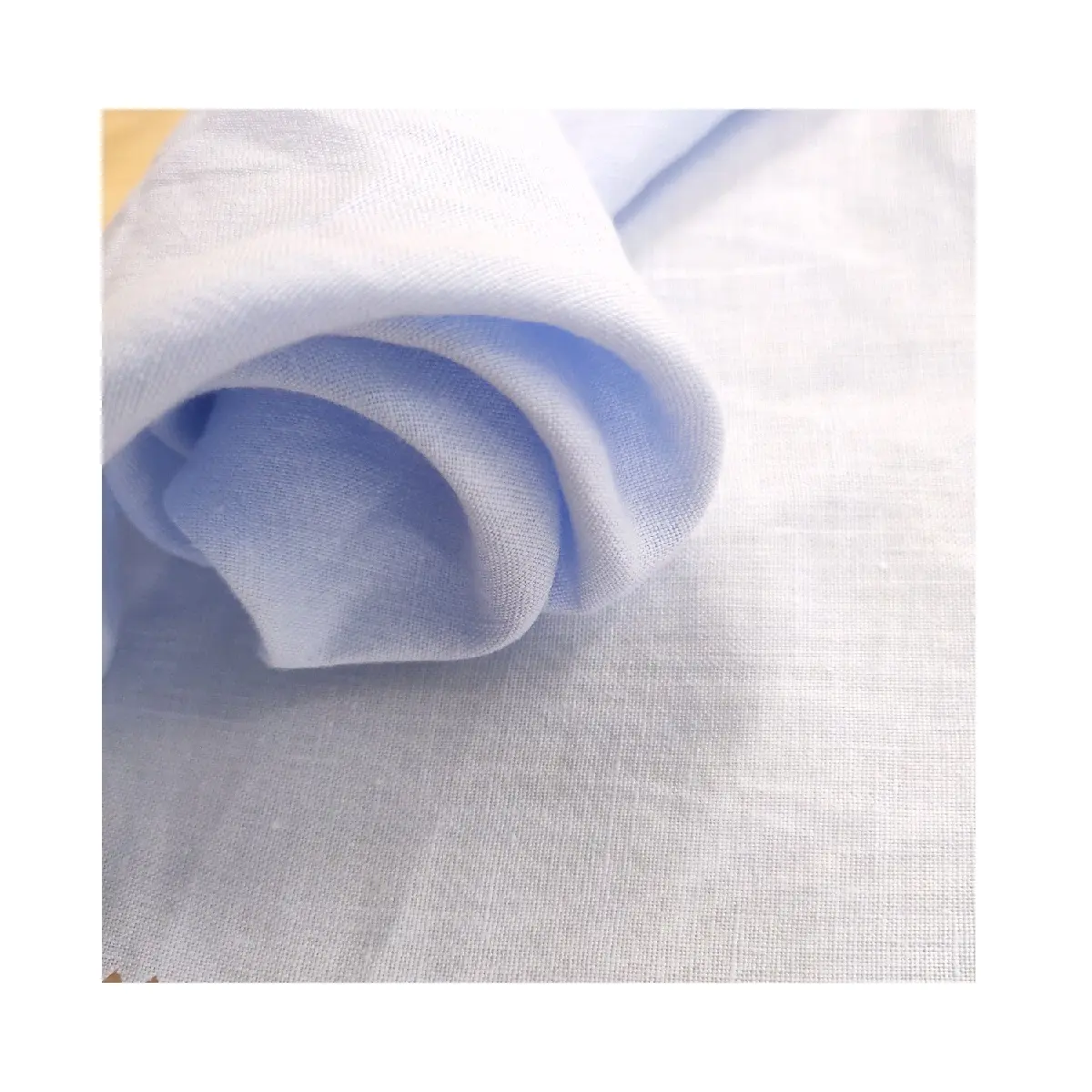Good quality 100% organic hemp plain woven fabric for shirts soft and comfortable wholesale clothing