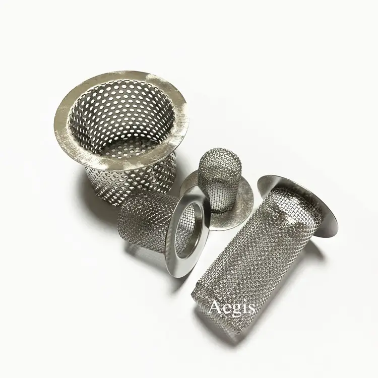 Heat resistant 20 30 40 50 60 100 mesh filter pipe screen 904L 310S stainless steel mesh cylinder