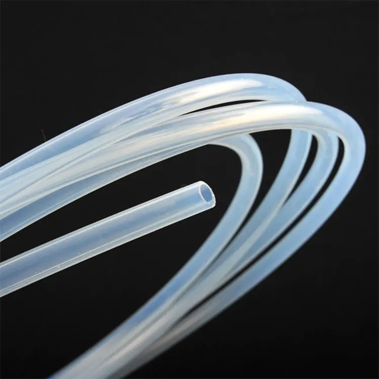 Semi-Clear PTFE Tubing medical te flon zebra pipe Corrosive Substances Transport PTFE Tube