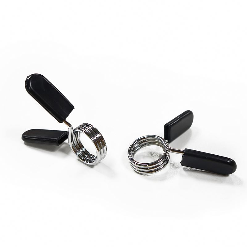 Custom Weight Lifting Plastic Threaded Clips Quick Release Collar Barbell Collars