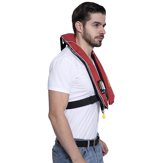Portable Adult Inflatable Safety Rescue Life Jacket High Buoyancy Life Vest Swim Vest