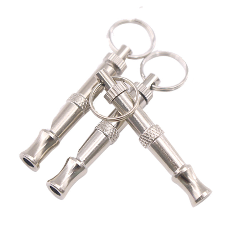 Hot Sale Dog Training Accessories Stainless Steel Pet Dog Ultrasonic Whistle