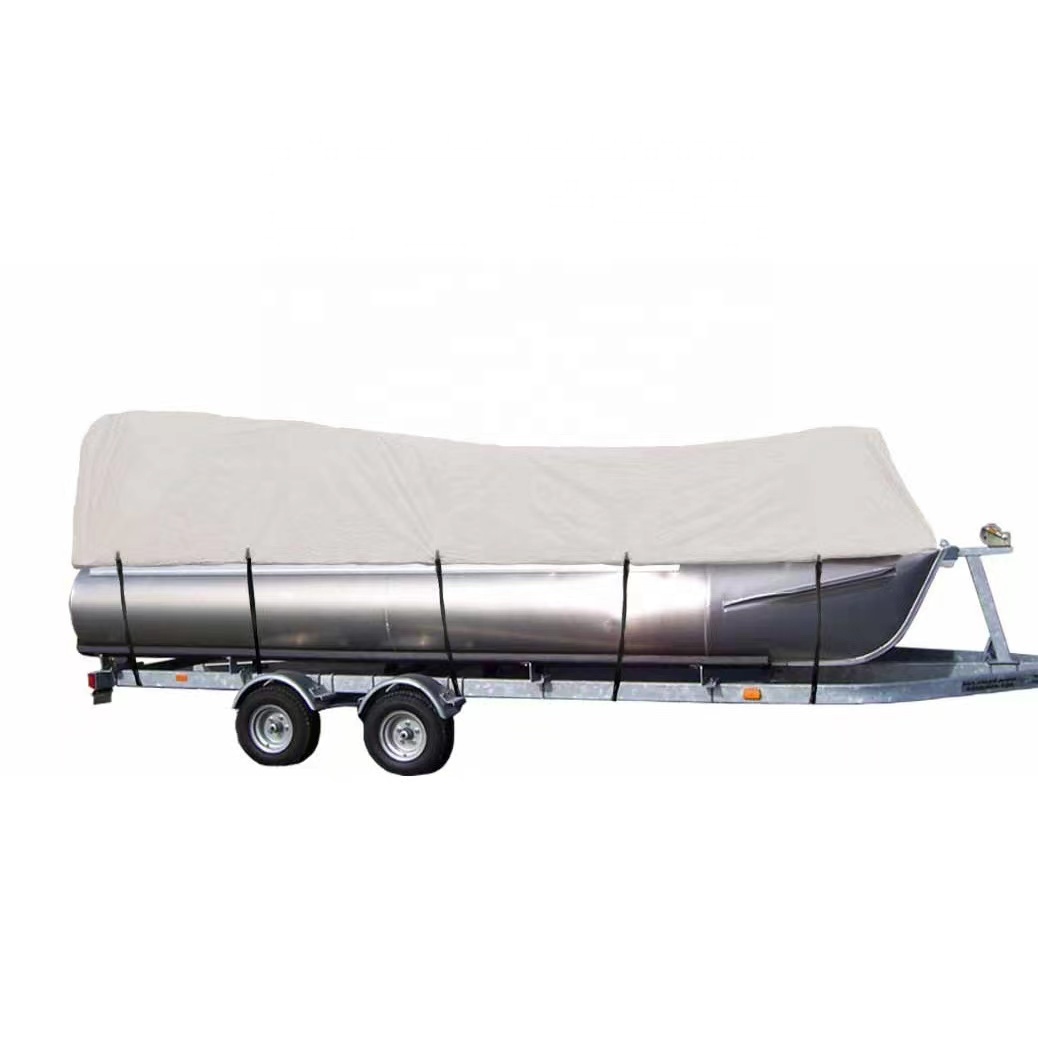 Waterproof UV-protector universal trailerable boat cover inflatable Pontoon Boat Cover