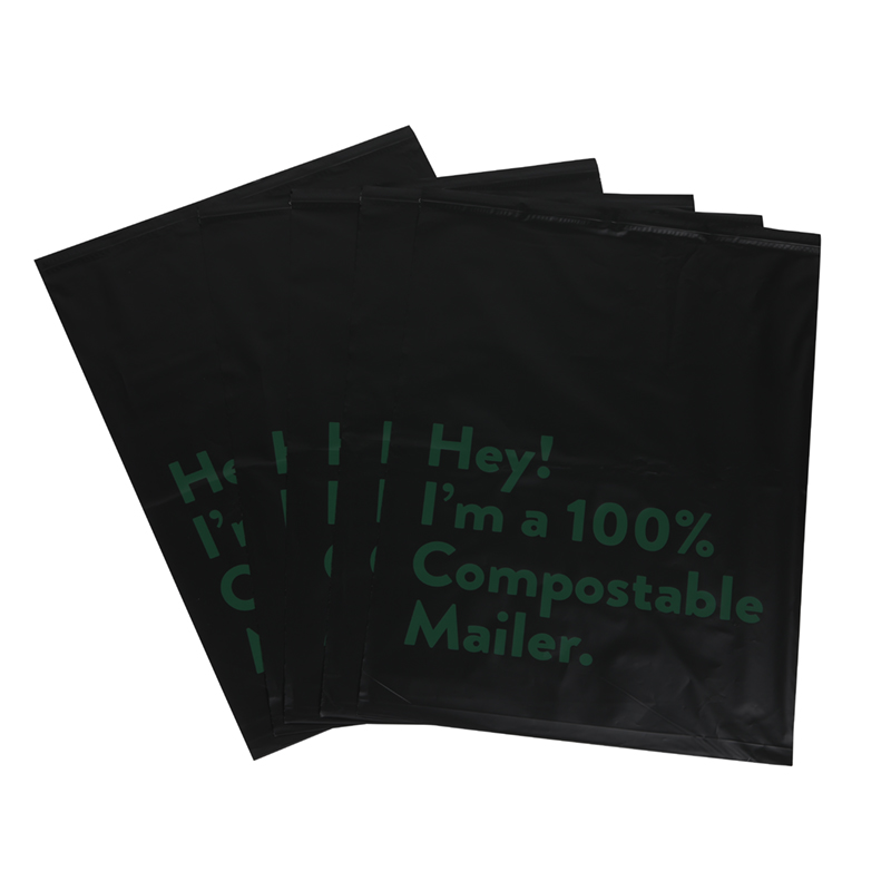 2021 most popular custom compostable mailer shipping bag biodegradable post courier bag(AD108)