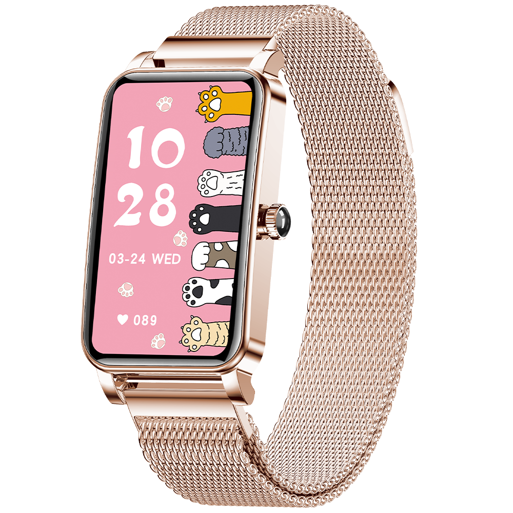 Women design big screen smartwatch bar smart watch band zx19