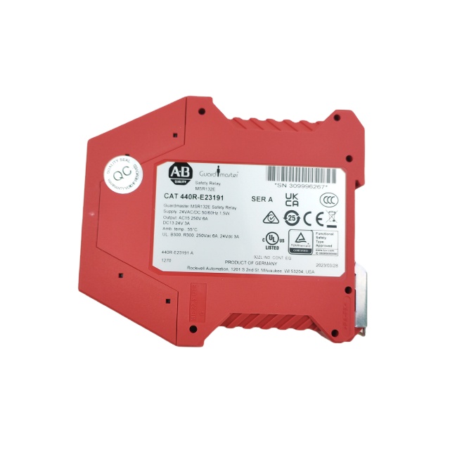 Allen Bradley Guardmaster 22,5 мм ширина корпуса 24 В AC/DC 0s время задержки MSR132E реле безопасности