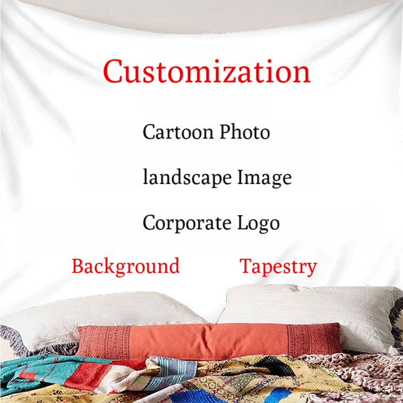 DIY Tapestry Nordic Bedroom Living Room Tapestry Custom-made Digital Printing Tapestry Background Cloth Hanging Cloth Decoration