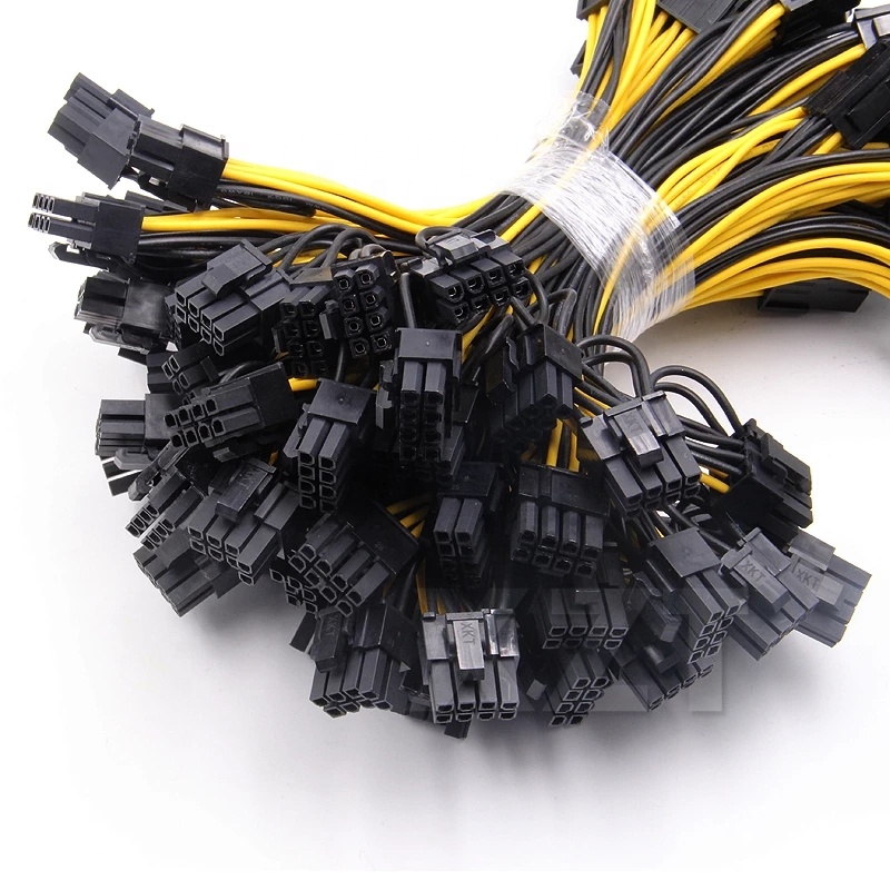 2021 Новый GPU Molex 6-контактный разъем PCI Express на 2 x PCIe 8 (6 + 2) контактный разъем PCI-e VGA разветвитель Кабель питания