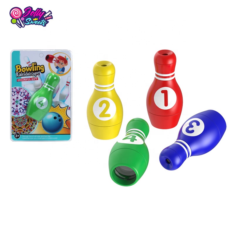 Hot Selling Educational Toys Science Toy Bowling Shape Kaleidoscope Discovery Toy For Kids
