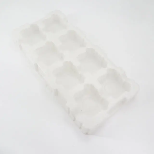 Hot sale hard White PS blister plastic tray for electronic components