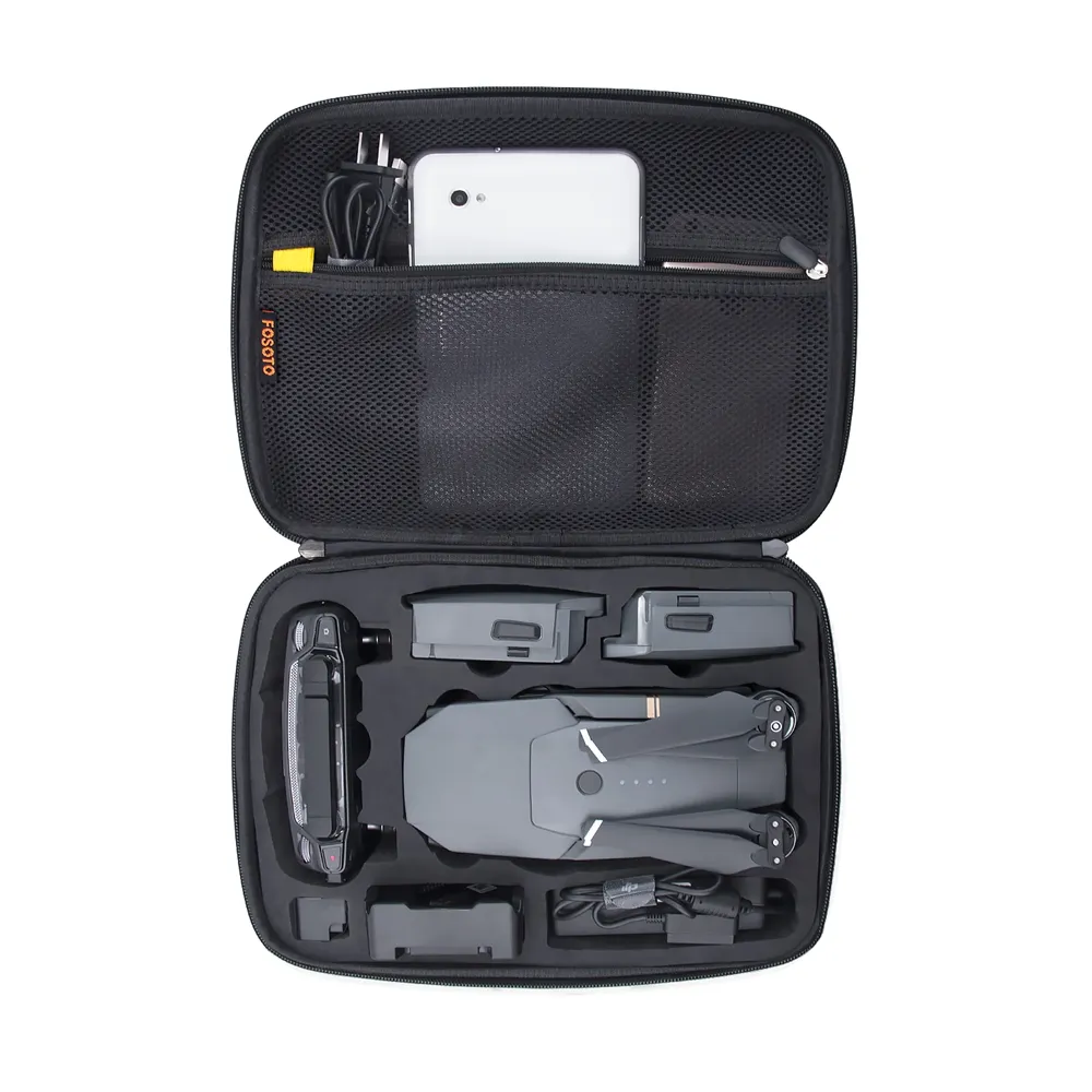 USA FREE SHIPPING Fosoto EVA waterproof Drones Carry Case Bag for DJI Mavic Pro Foldable Drone Combo and Accessories