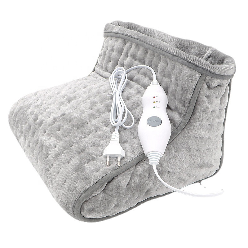 2021 NEW Arrival Soft Heated Feet Warmer Hot Selling Factory Price Remote Control Foot Massage with Washable Lining