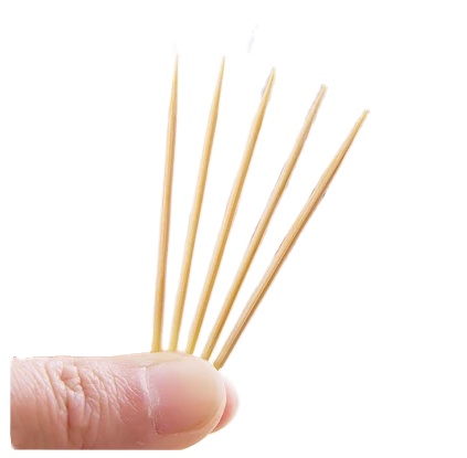 Disposable Bamboo Tooth Pick Toothpick Wrapping Paper