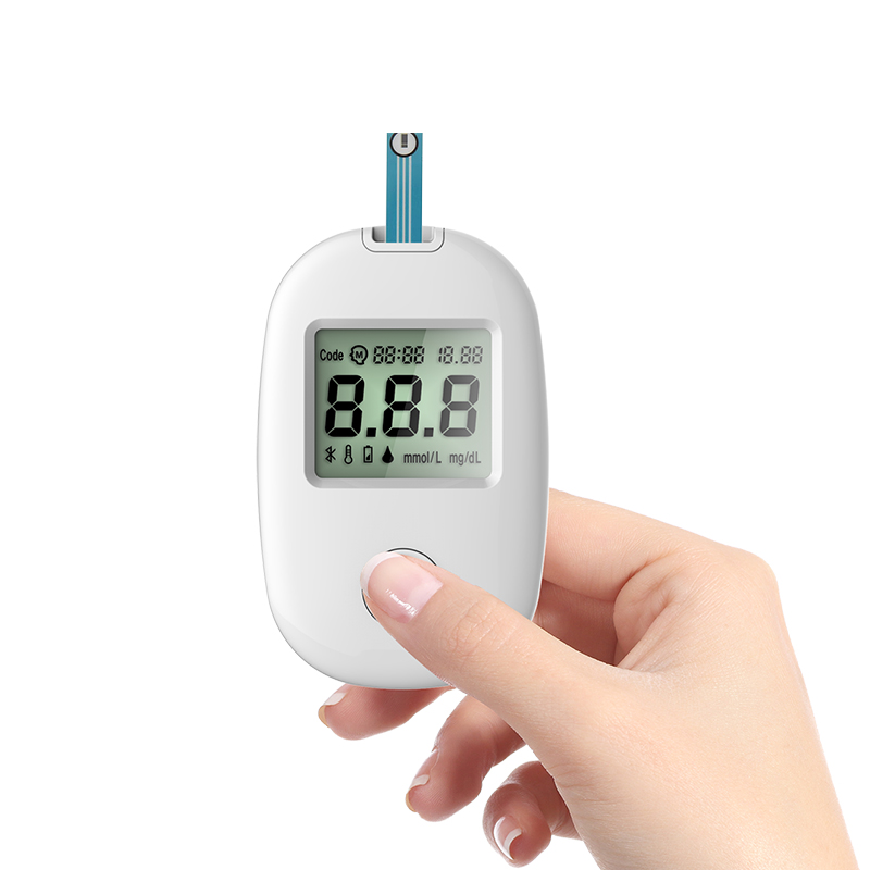Hot sale portable new electric contour blood glucose meter glucometer with strips