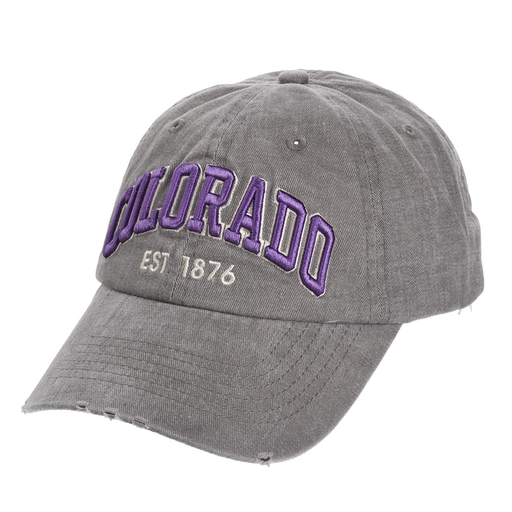 Fashion Sports Unisex 6 Panel Distressed OEM Embroidery Washed Baseball Cap Custom Logo,Baseball Hat Caps