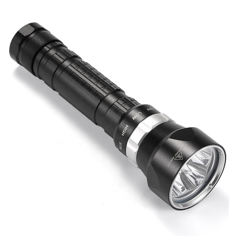 Новый 4led XHP50 Дайвинг фонарик подводный супер яркий светодиодный водонепроницаемый чехол для дайвинга и 100 м тактика 26650 факел Diver охотничий свет