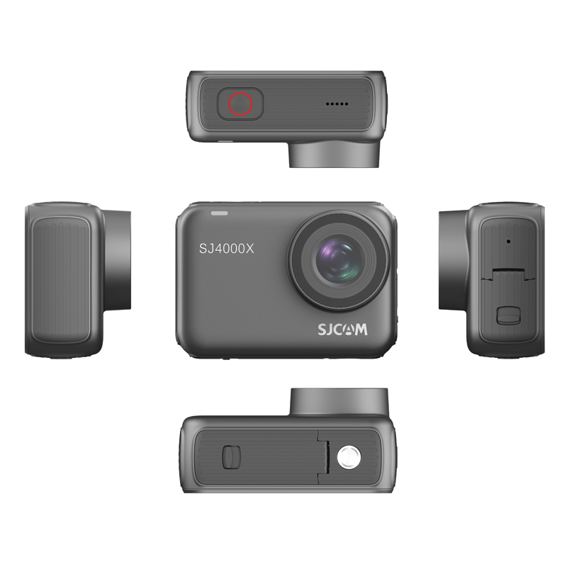 Водонепроницаемая цифровая видеокамера SJCAM SJ4000X 4k/24fps 12mp с поддержкой корпуса