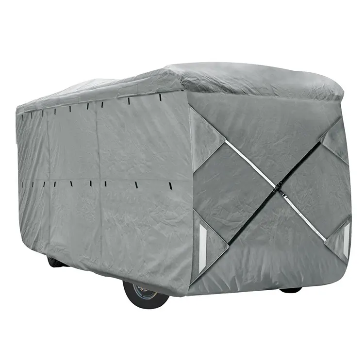 Heavy Duty Deluxe Luxury Class A Grey Hail Protection Caravan Cover Waterproof For Caravans