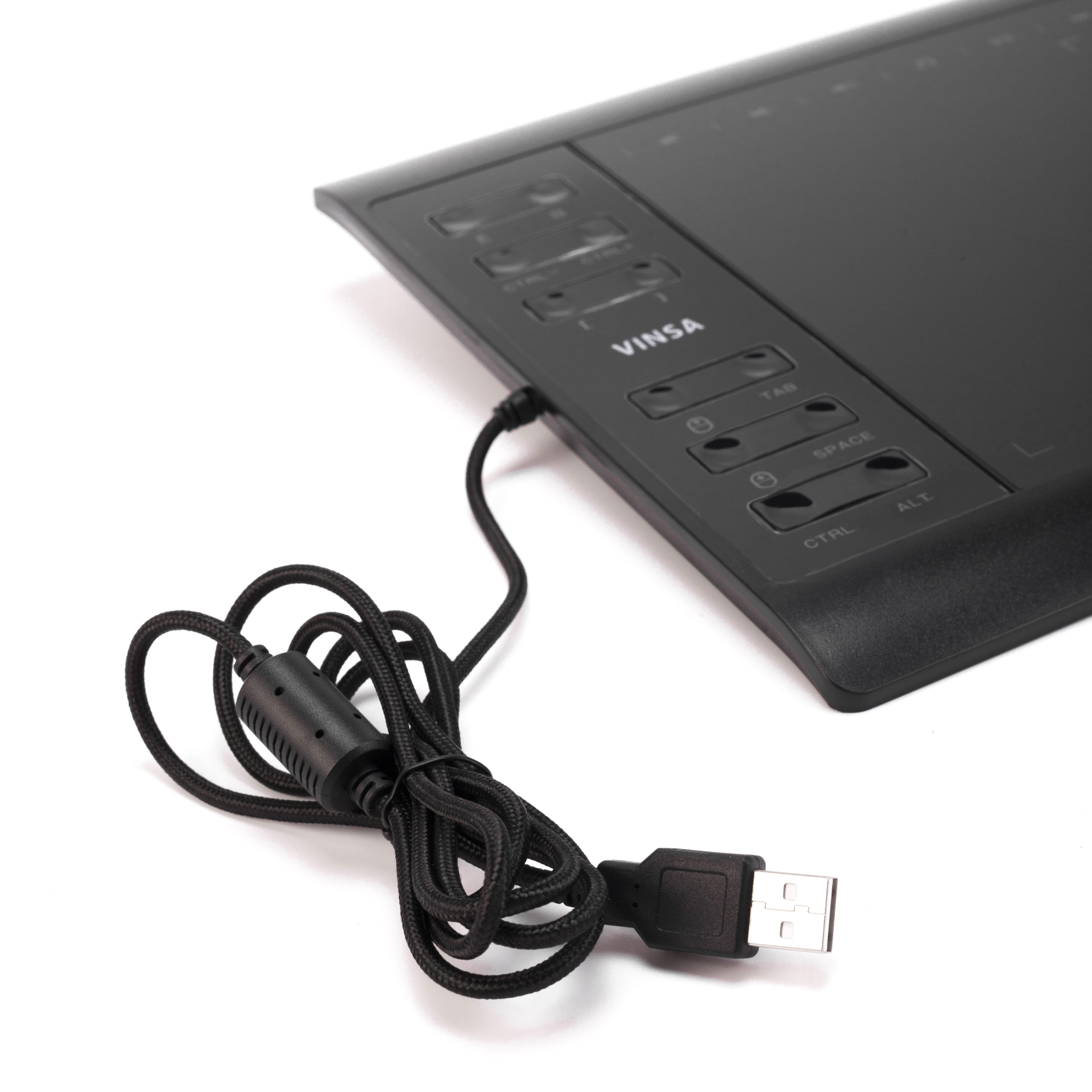 VINSA 1060Plus классический дизайн Mac PC Android совместимый 10x6 дюймов Vinsa планшет для рисования