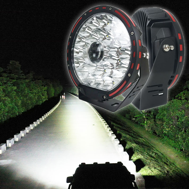 AURORA New 9 Inch 145W High Power High Lumen round 9'' LED Laser Driving Light