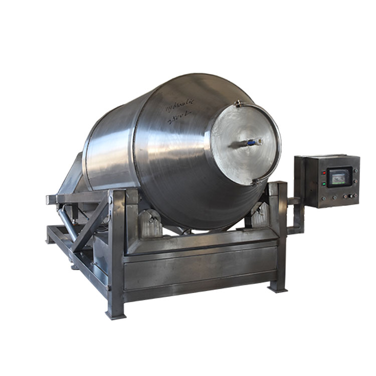 Hydraulic automatic tilting 250-300 kg rolling tumbler machine vacuum meat tumbler rolling machine