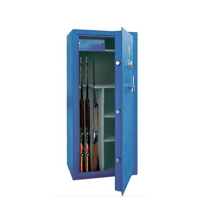 A Heavy 18 Gun Cabinet Steel Gun locker Holds 6 Rifles and Includes Duty Safe Stores Rifle
