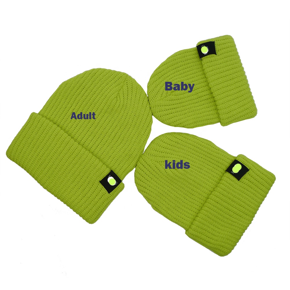 Infant Baby Boys Girls Beanie Winter Warmers Knitted Hat Cap ready to ship kids beanie