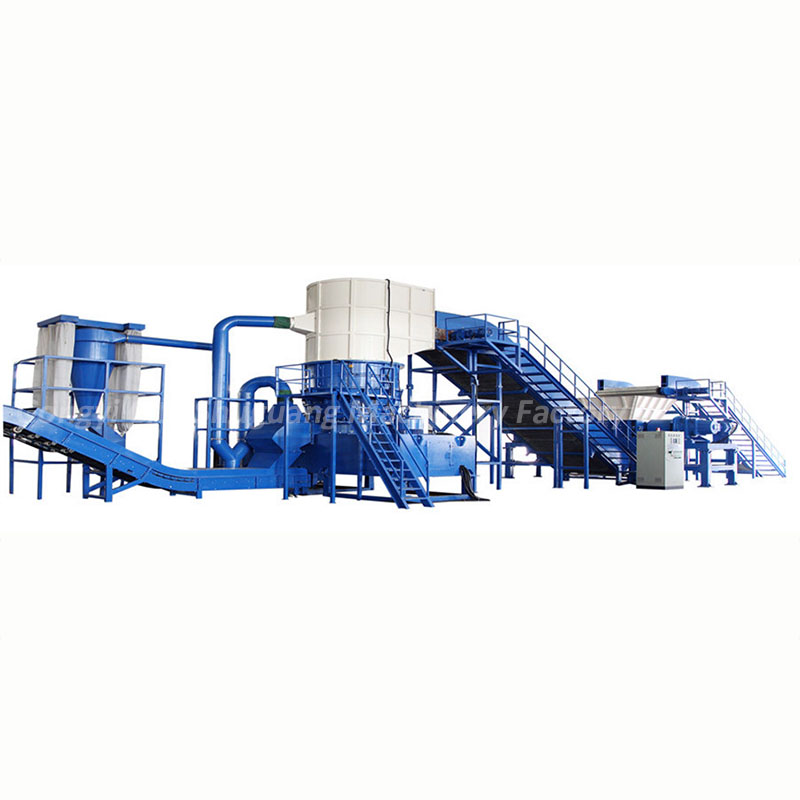 Scrap radiator recycling line used water tank copper radiator recycling separator machine