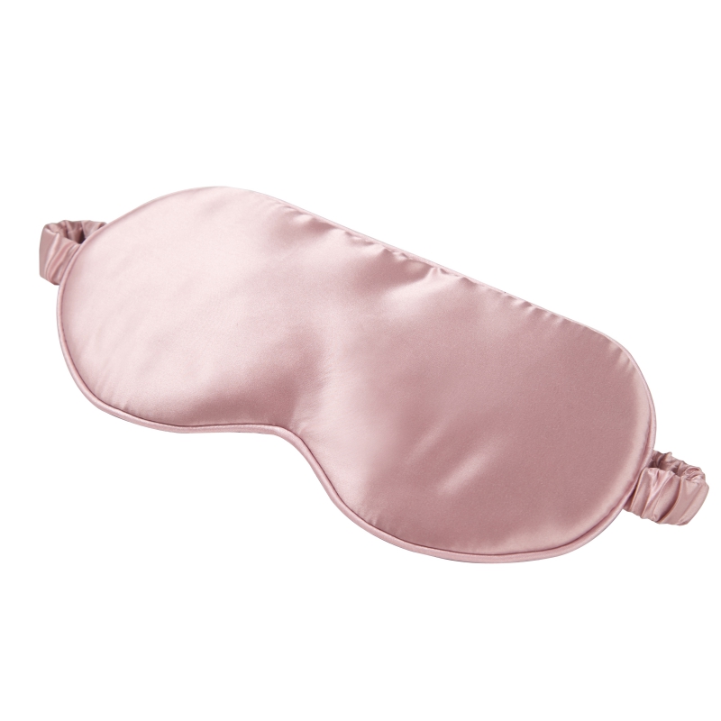 LUBELE 2021 new pure colour eye mask comfortable shading sleep silk eyemask