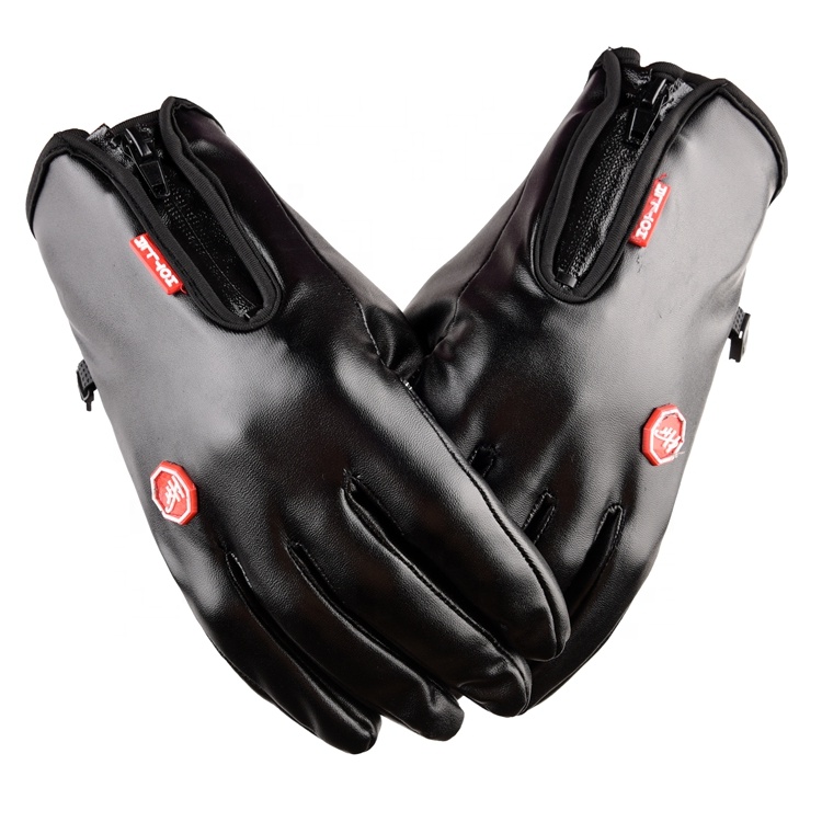 Waterproof and warm touch screen gloves for outdoor sports riding snowboard gloves