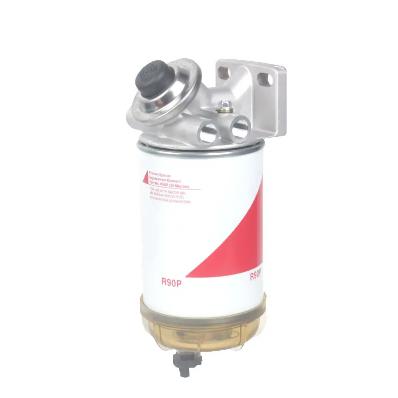 Cheap Price Fuel Water Separator Filter Assembly Aluminum Diesel Fuel Filter Housing For Volvo Engine Spare Parts R90