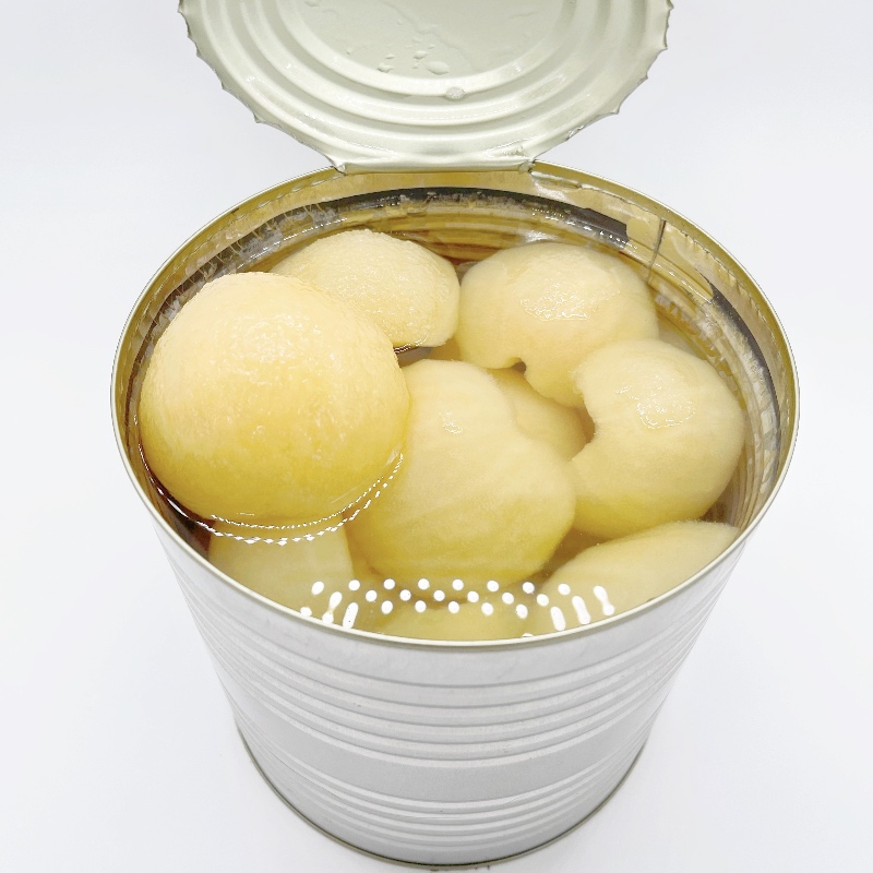 new crop China origin all natural fruit in light syrup canned pear halves with fresh pear in can in syrup